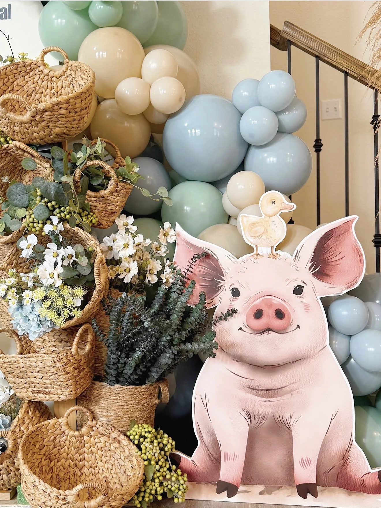 Farm animal styling details