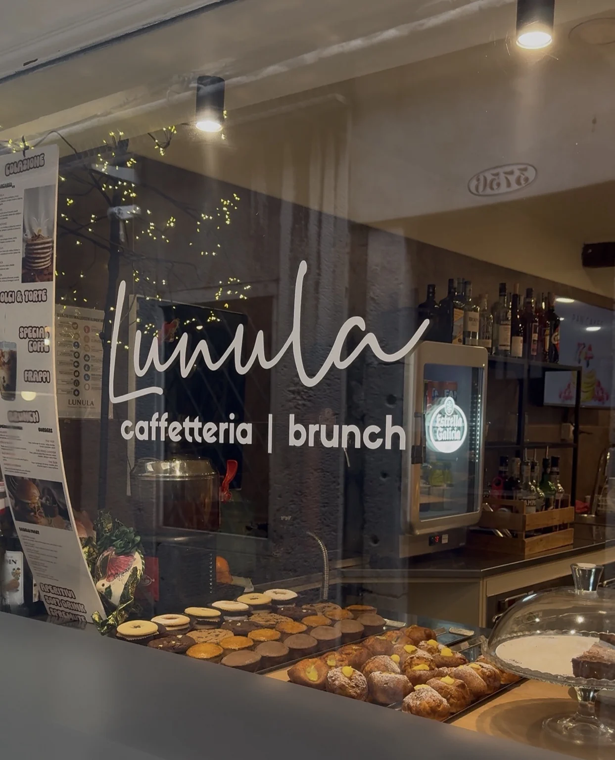 The bakery storefront in Venice where the Dubai-style croissant was sourced