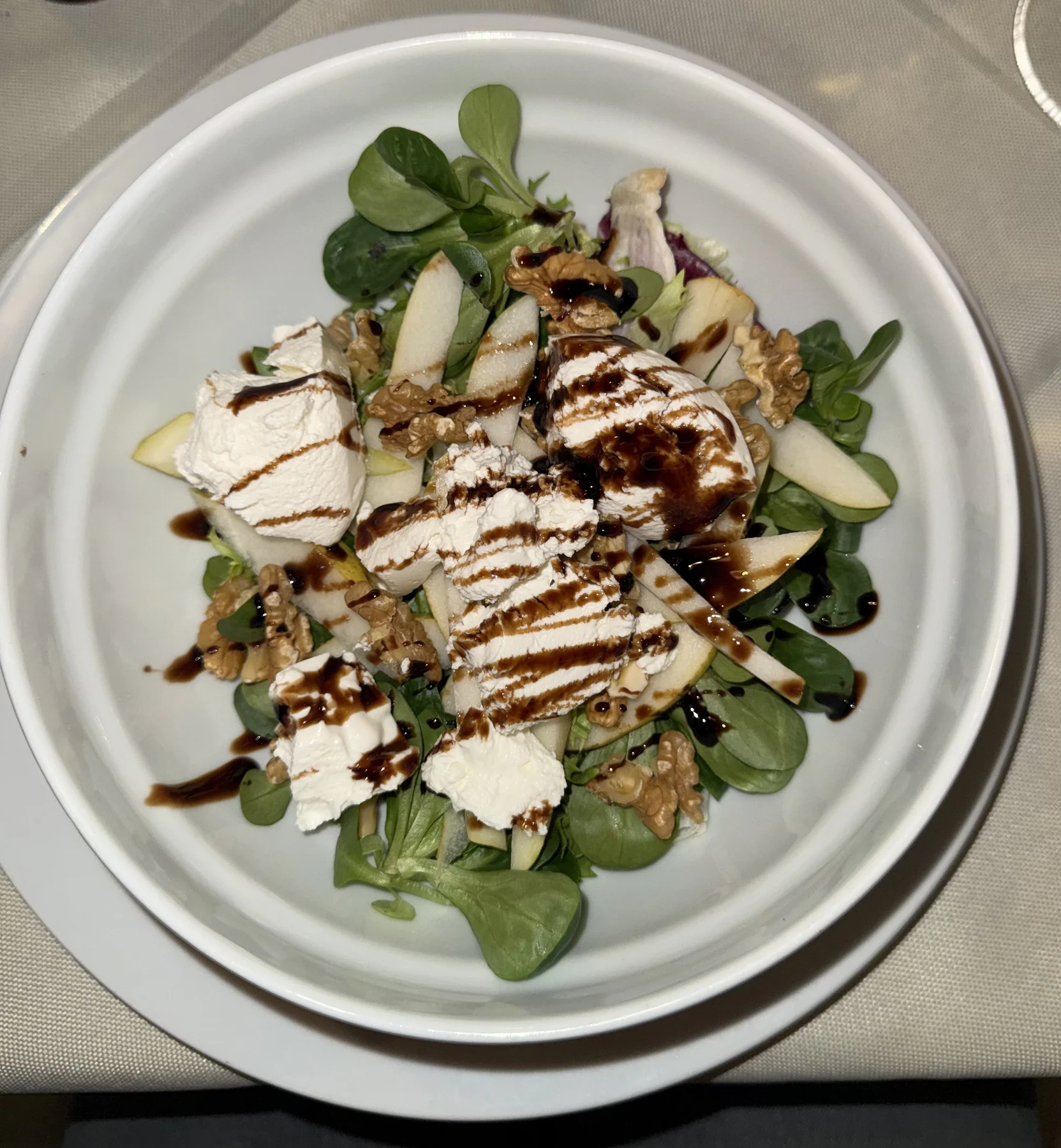 A salad course in Venice